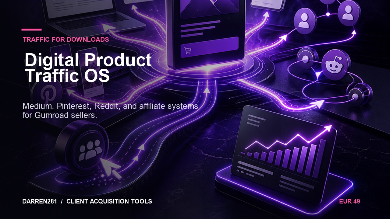 Digital Product Traffic OS cover